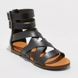 Universal thread Rosalee Gladiator Sandals Black